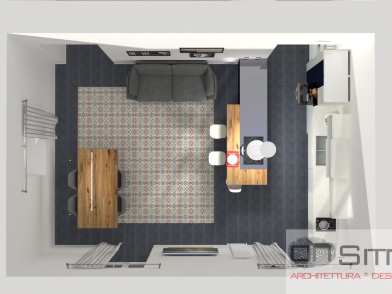 Progetto Cucina Appartamento M. Napoli