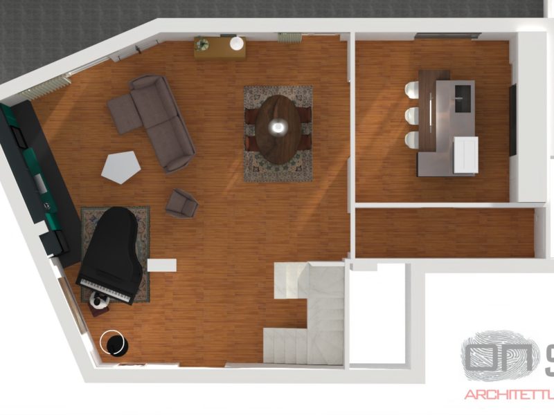 Progetto Arredamento Appartamento Tr. Avellino